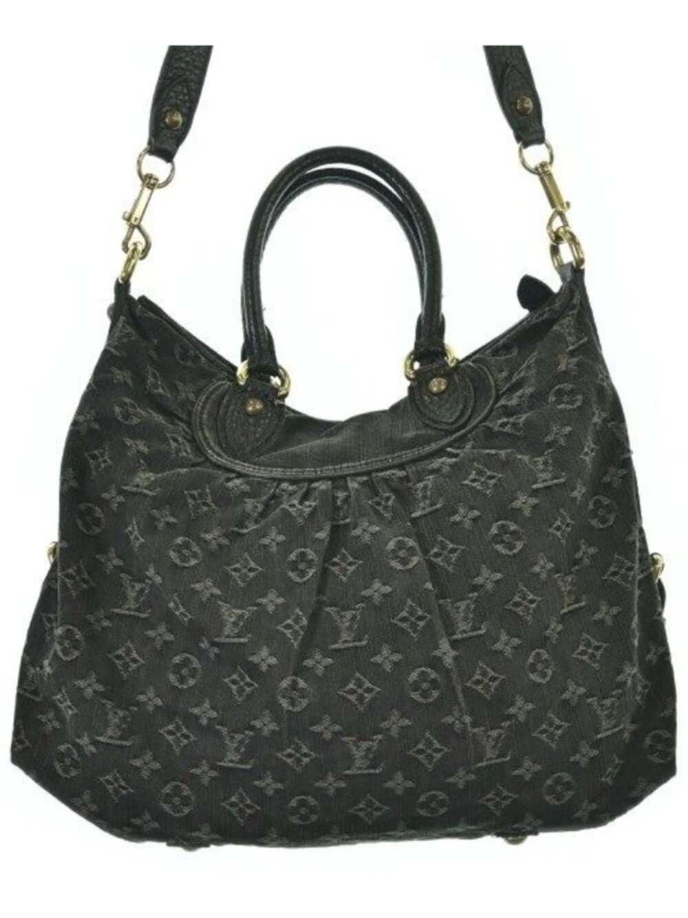 Louis Vuitton Monogram Denim Neo Cabby MM Handbag